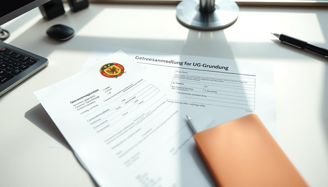 Gewerbeanmeldung für UG-Gründung