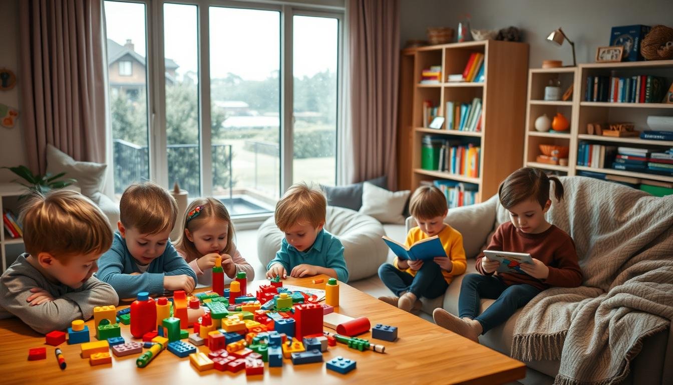 Indoor Aktivitäten für Kinder bei Regenwetter