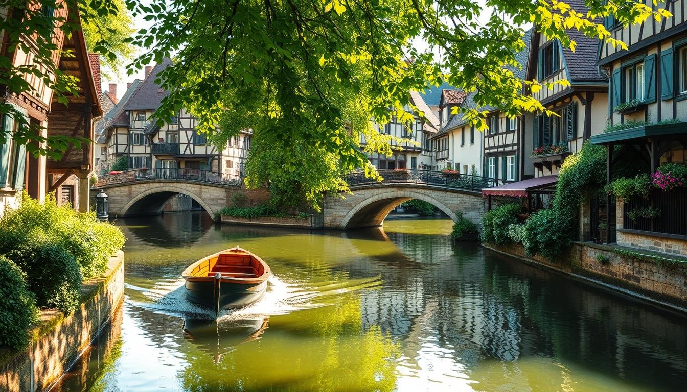 Kanalfahrt Elsass durch historische Wasserwege