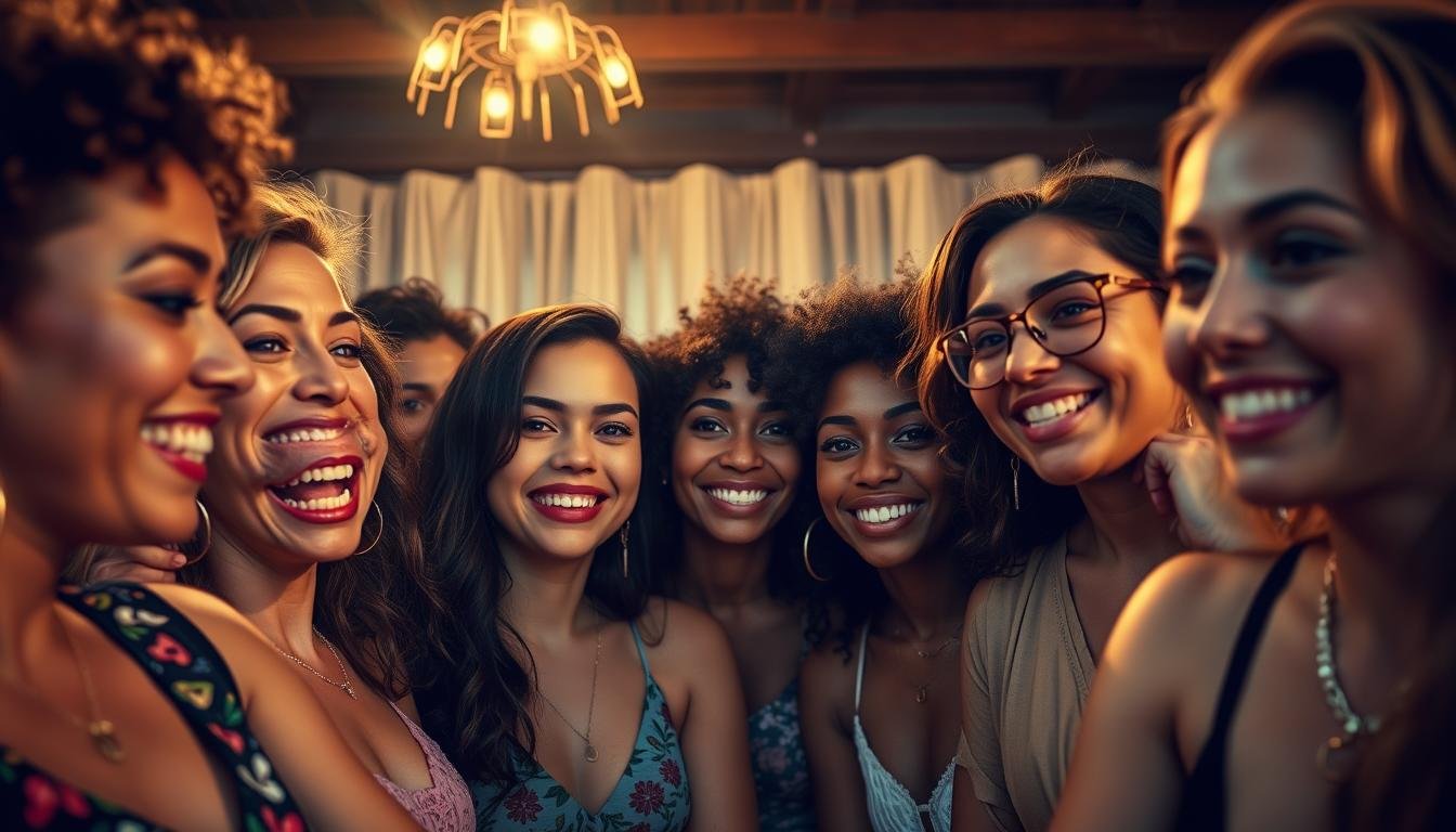 Online-Austausch queere Frauen