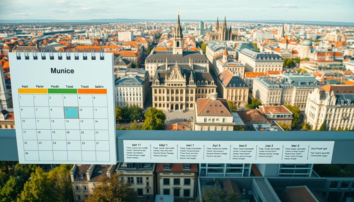 Umzugsplanung München Zeitplan