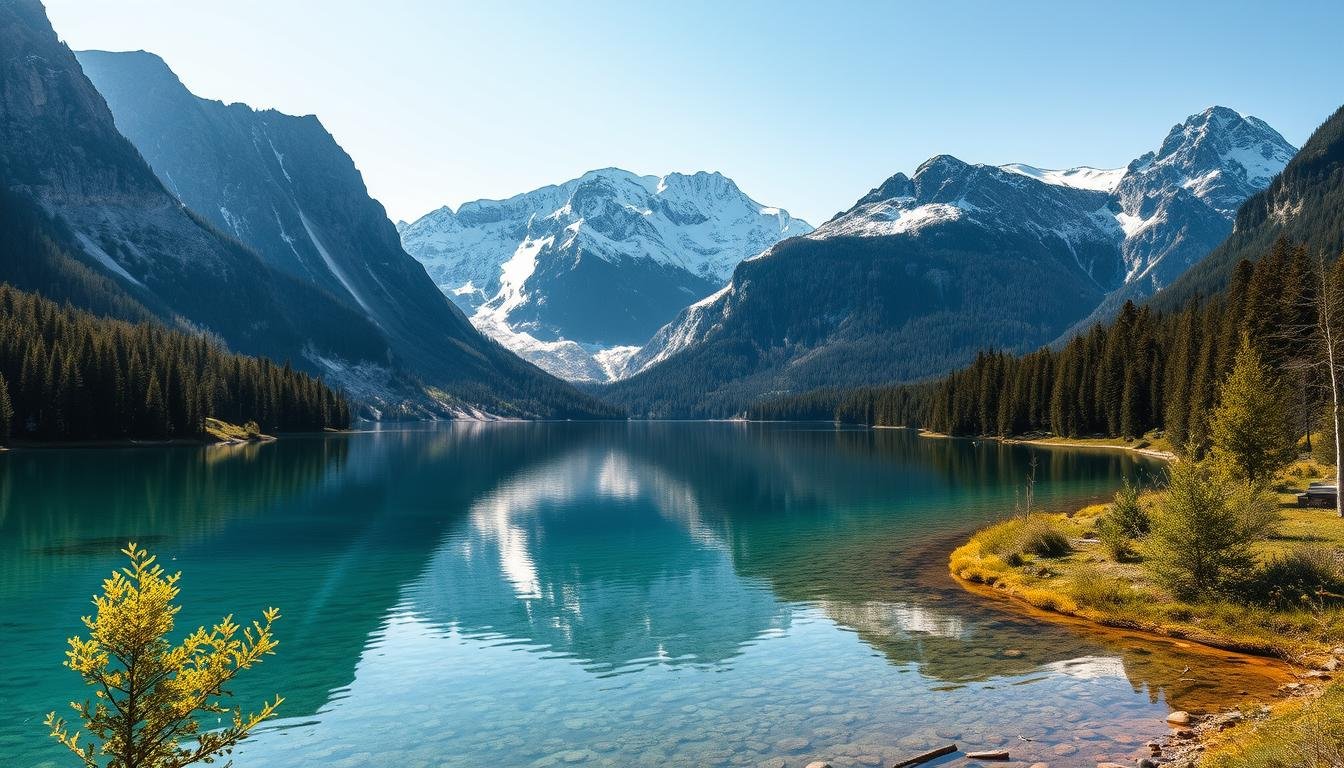 Weissensee natürliche Schönheit